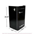 Frigidaire Retro Bar Fridge, 3.2 Cu. Ft., Pink, 65-Watt - EFR376-C-PINK