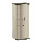 Rubbermaid Vertical Plastic Outdoor Storage Shed