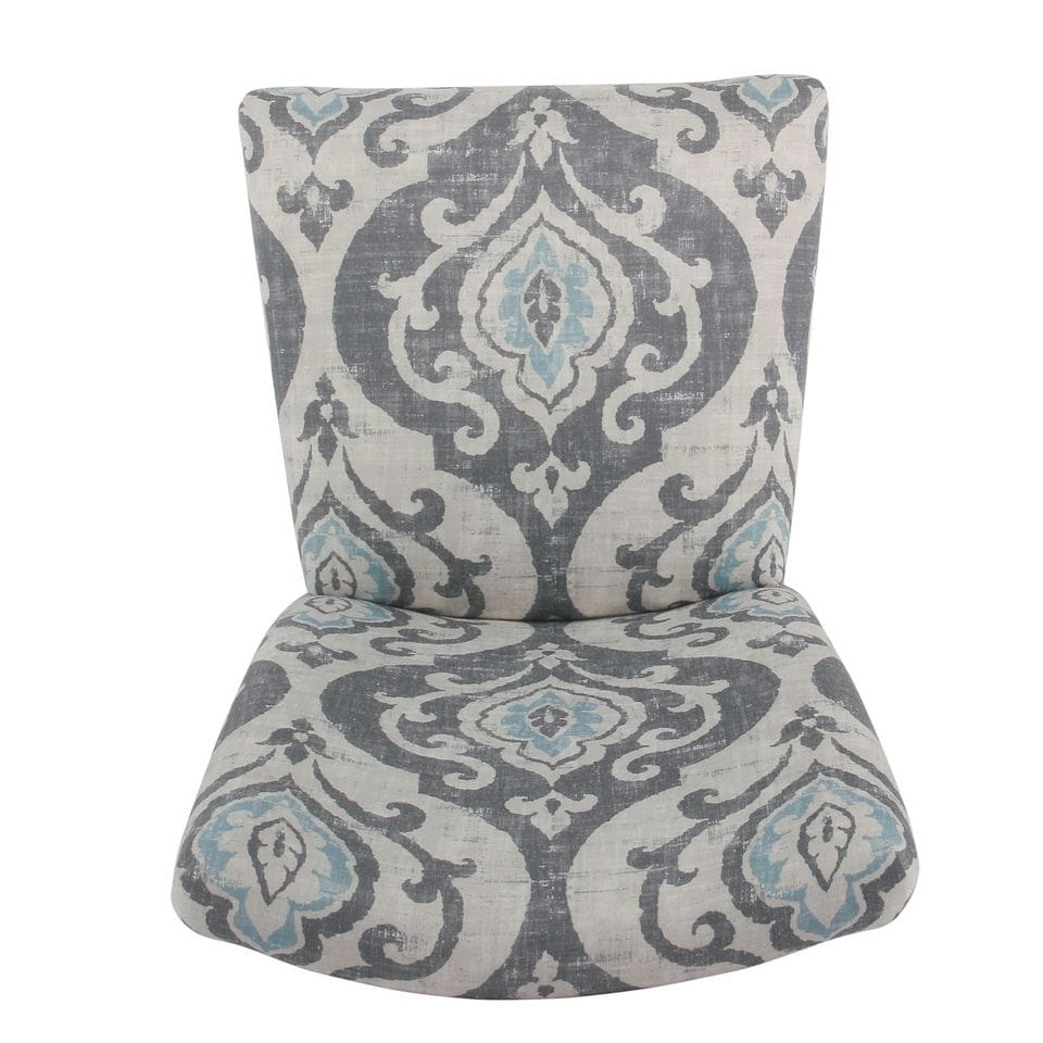 Set Of 2 Upholstered Parsons Dining Chairs, 38 in H x 19 in W x 23.5 in D