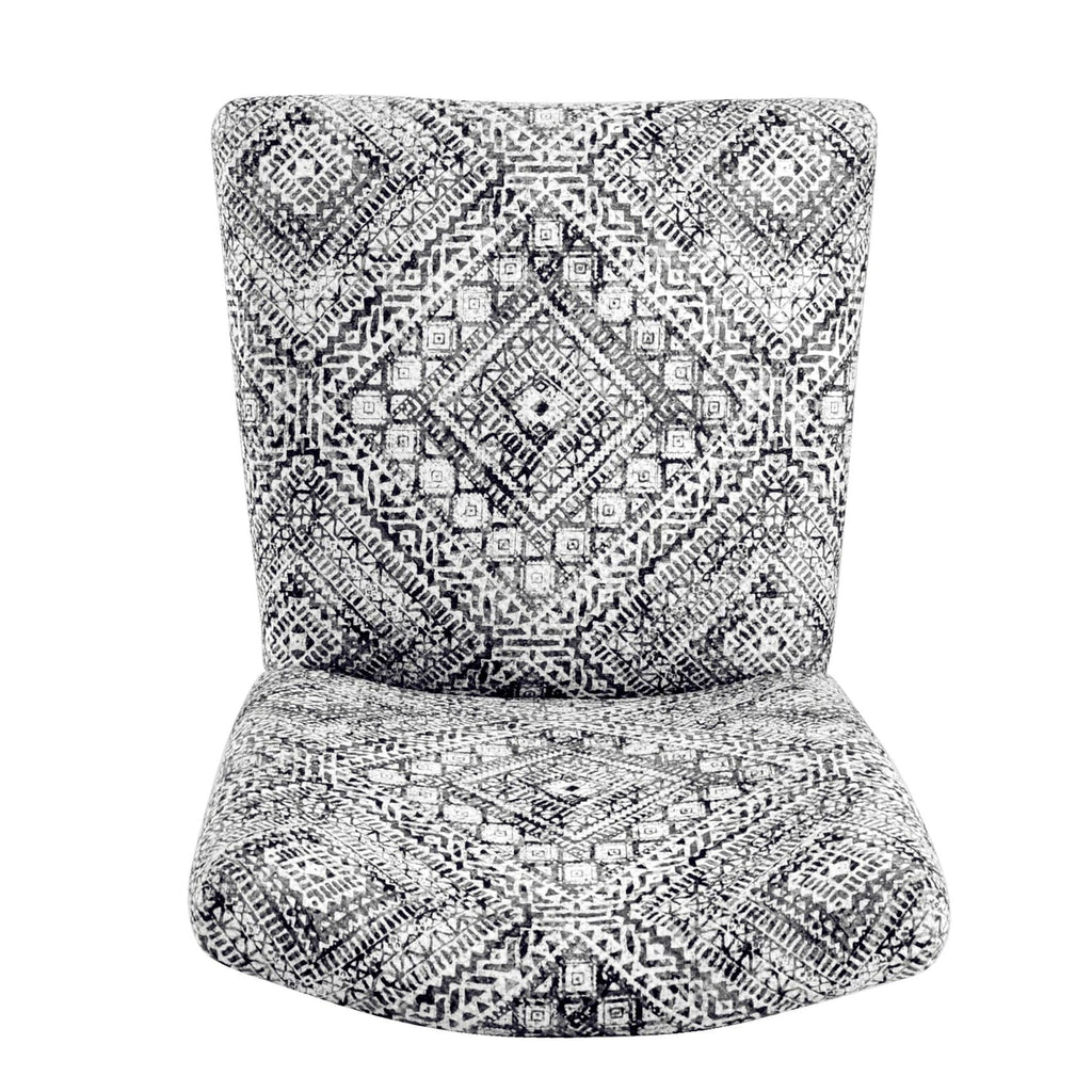 Set Of 2 Upholstered Parsons Dining Chairs, 38 in H x 19 in W x 23.5 in D