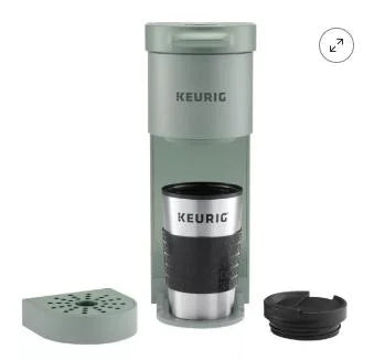 Keurig K-Mini Go Single-Serve K-Cup Pod Coffee Maker, Sage