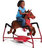 Brown Plush Interactive Riding Horse - Large