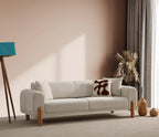 Atelier Del Sofa 3-Seater Sofa Bed, Cream, 228 cm x 88 cm x 75 cm - Lyke