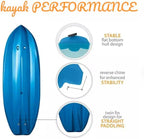 Generic Wave 6' Youth Kayak With Paddle - 6' Youth Wave Kayak