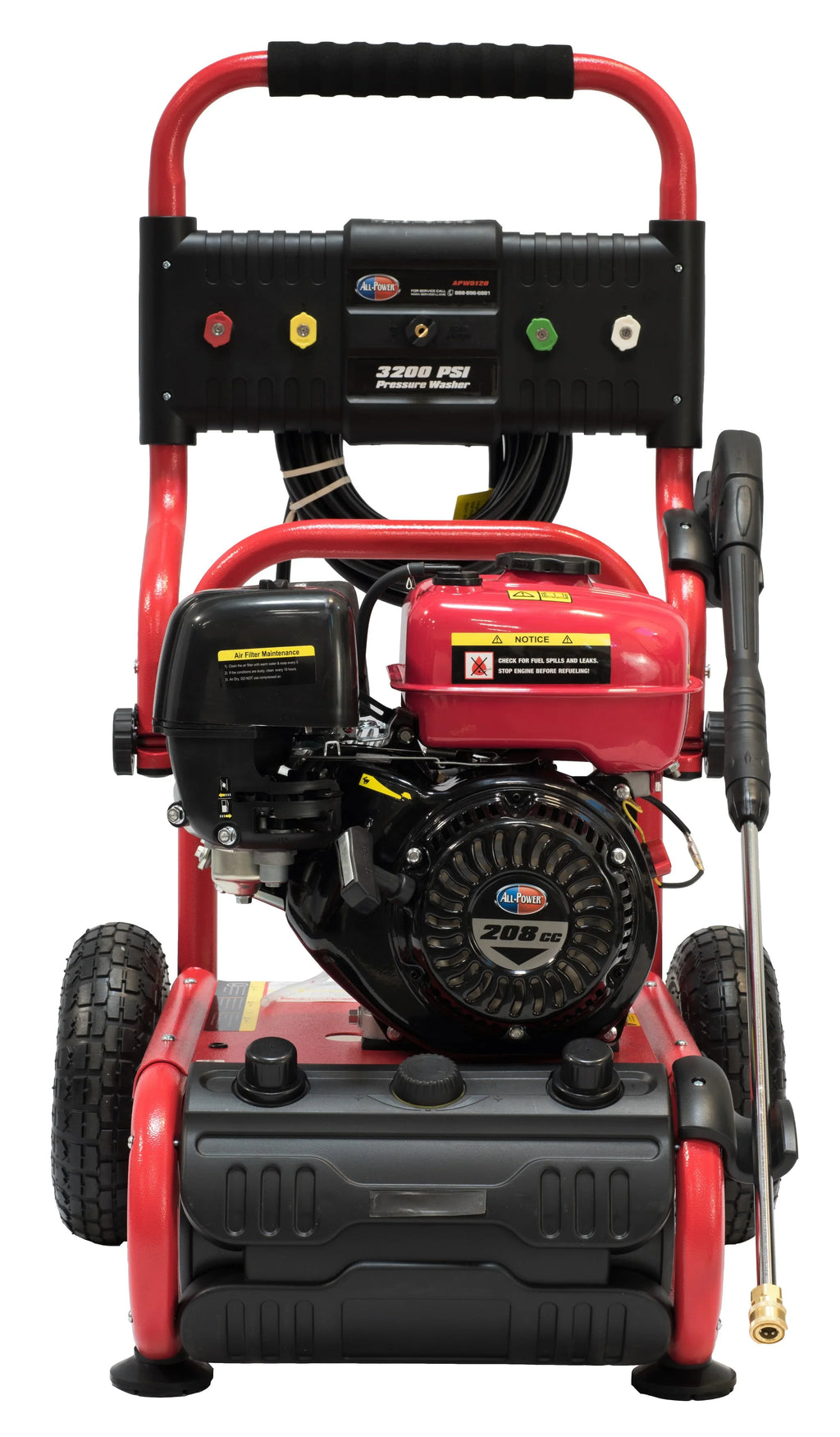 All Power Gas Pressure Washer 3200 PSI 2.6 GPM - APW5120