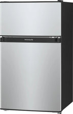 Frigidaire Compact Refrigerator, Stainless Steel, 3.1 Cu Ft