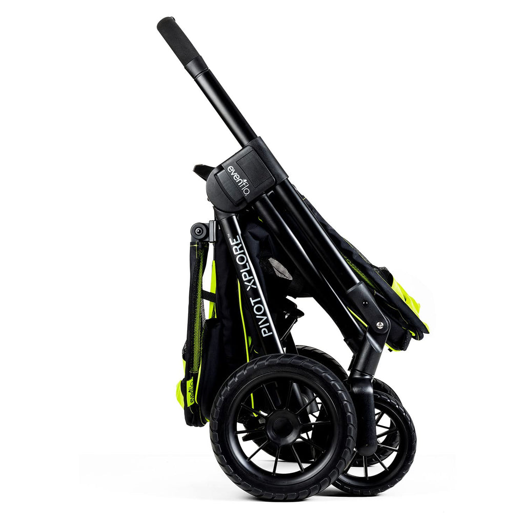 2-in-1 All-Terrain Baby Stroller Wagon With Canopy And Storage - Gray