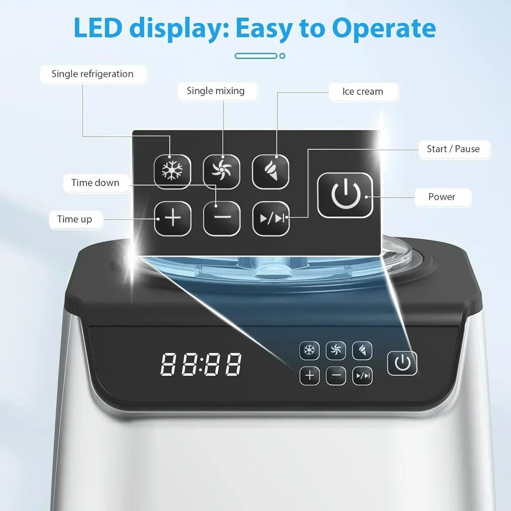Star Upright Ice Cream Maker, 1.2L