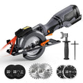 Mini Circular Saw 4 3/4 Inch With Handle - tmi3900