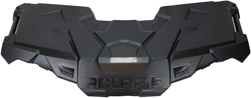 Polaris Front Rack With Plugs Assembly, Gloss Black, Qty 1 - 2636440-070
