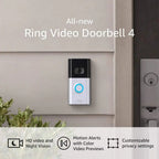 1080p HD Wi-Fi Wired And Wireless Video Doorbell 4