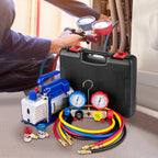 HVAC Vacuum Pump Kit, 4.8 CFM, 1/3 HP, Single Stage, 5 Pa - ZK44.8CFM