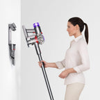 Dyson Cordless Stick Vacuum Cleaner, 0.14 Gallons, Silver/Nickel - V8 SV25
