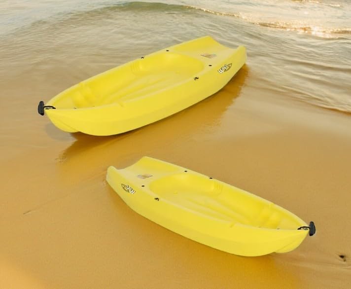 Generic Wave 6' Youth Kayak With Paddle - 6' Youth Wave Kayak
