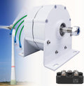 12,000W Low-RPM Permanent Magnet Gearless Generator for Wind and Water Turbines - 12V/24V/48V/120V/220V