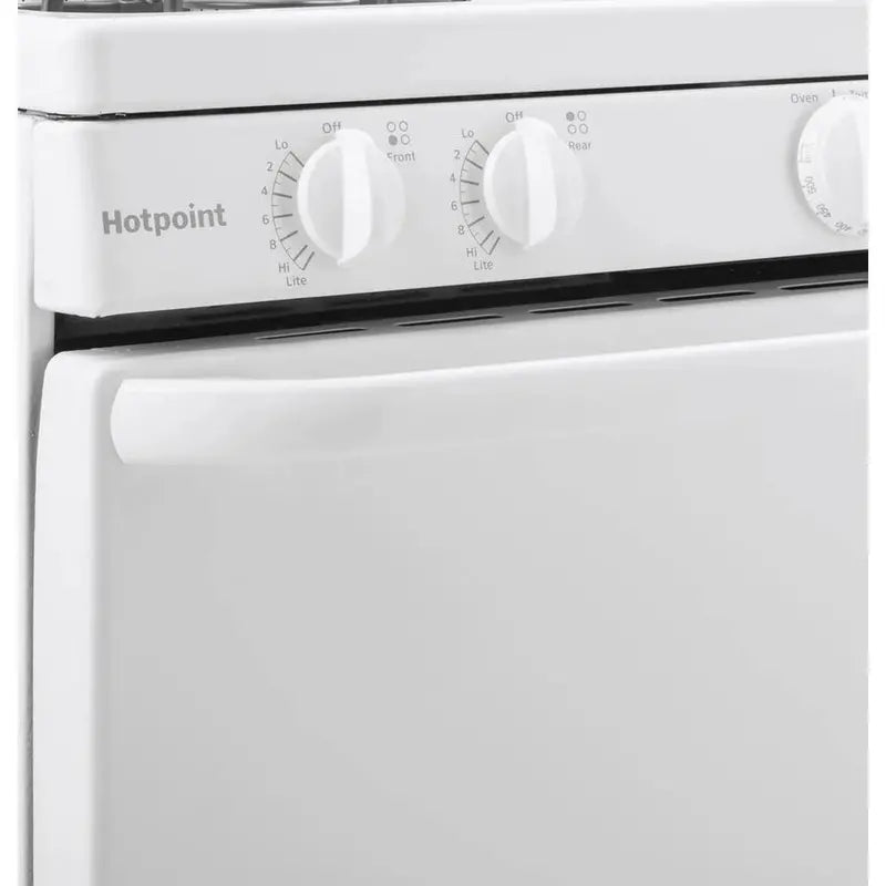 Hotpoint 20-Inch 4-Burner Freestanding Electric Range - White