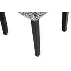 Set Of 2 Upholstered Parsons Dining Chairs, 38 in H x 19 in W x 23.5 in D