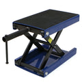 Motorcycle Scissor Jack 1100lbs Blue/Black