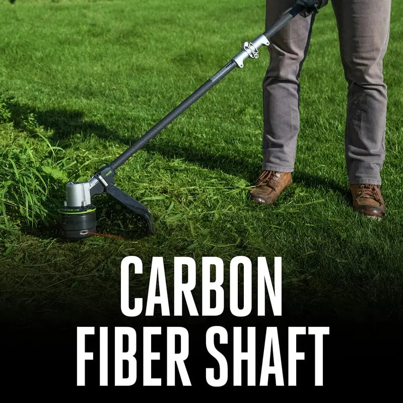 EGO Power+ 16in 56V Telescopic String Trimmer With Carbon Fiber Shaft And Brushless Motor
