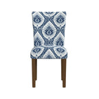 Set Of 2 Upholstered Parsons Dining Chairs, 38 in H x 19 in W x 23.5 in D