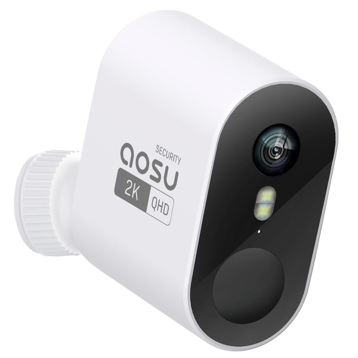 Wireless Outdoor Security Camera System 2K HD 2-Cam Kit 166 Degree Wide Angle