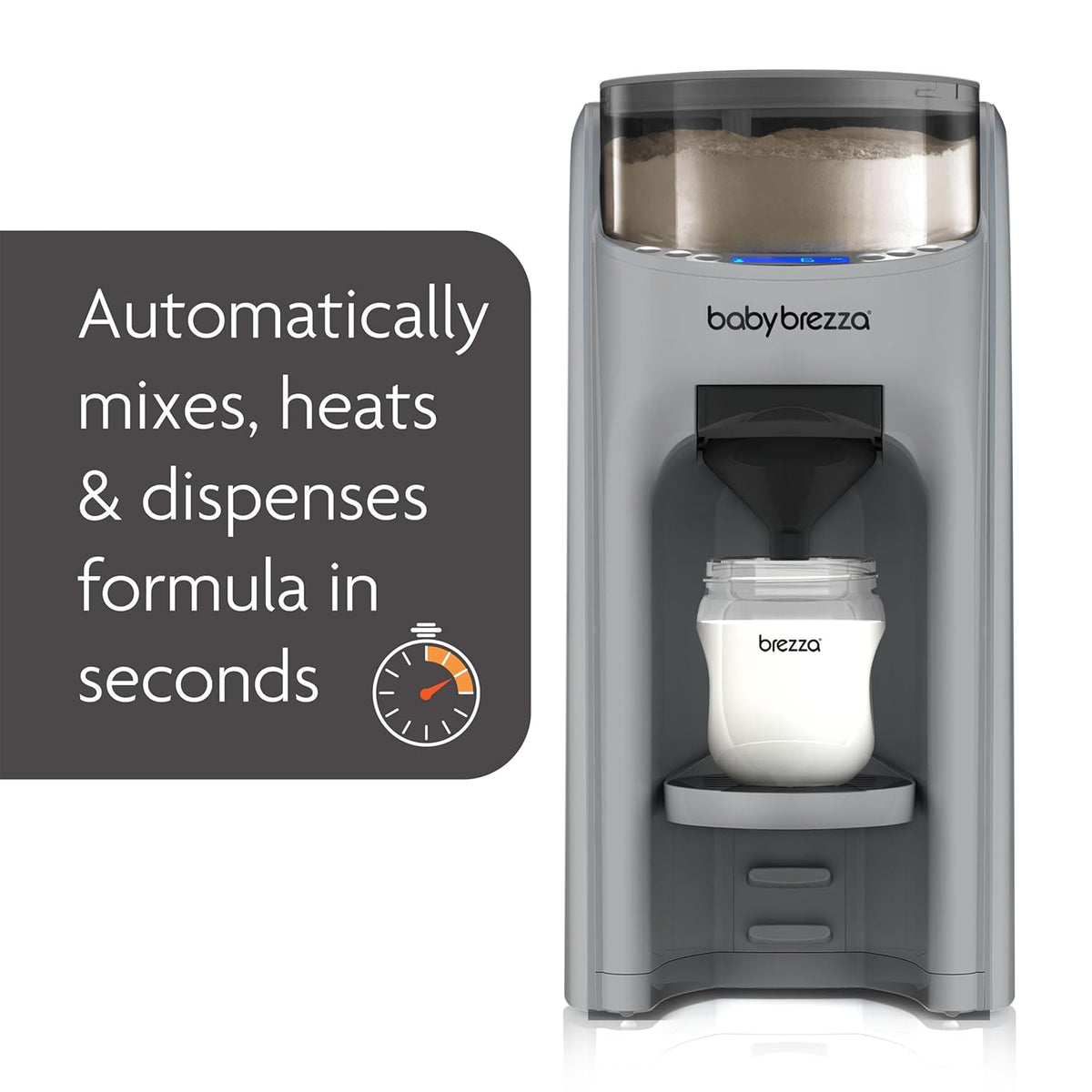 Baby Brezza Automatic Warm Formula Maker, BPA-Free, White - FRP0046COM
