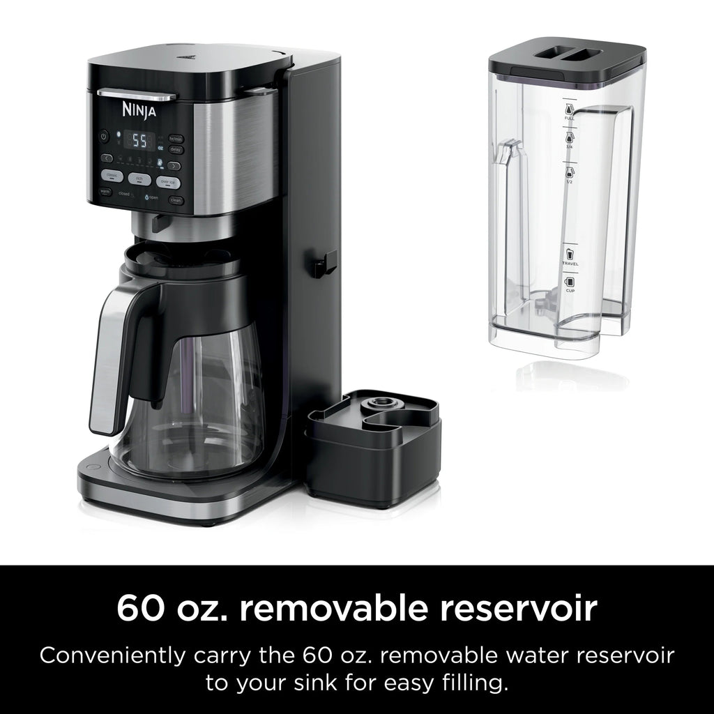 Ninja DualBrew Hot & Iced Coffee Maker, Single-Serve And 12-Cup Drip - CFP101
