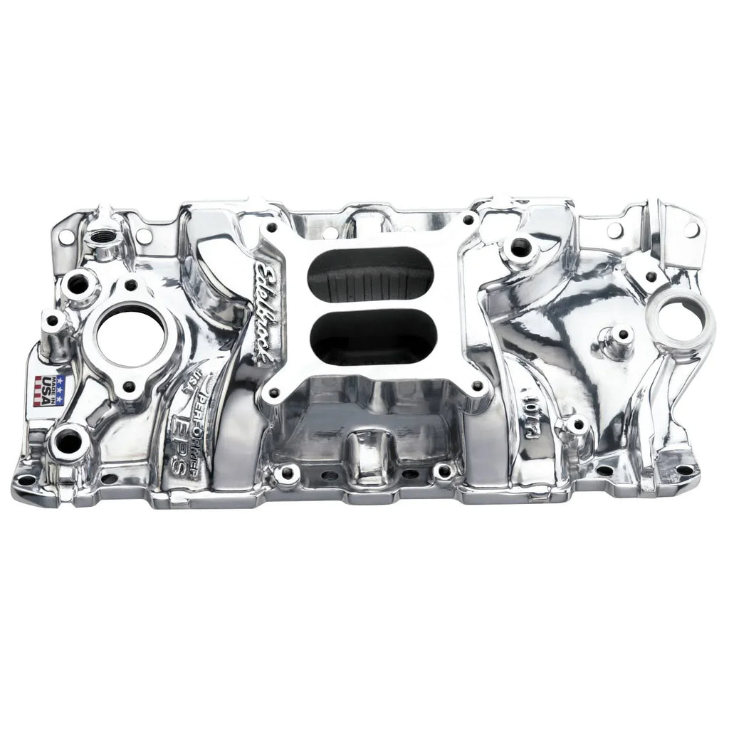 edelbrock Performer Intake Manifold, Polished - 27011