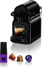 Nespresso De'Longhi Inissia Capsule Coffee Machine 19 Bar, Black - EN80.B