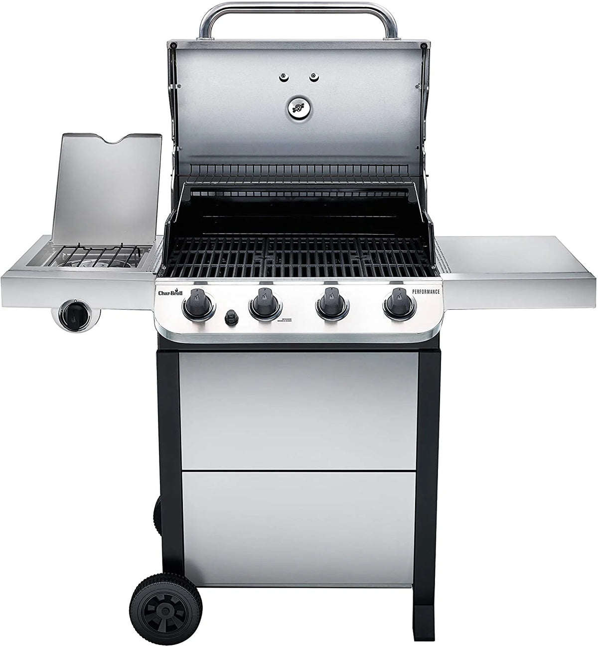 Char-Broil Performance 4-Burner Liquid Propane Gas Grill, Stainless Steel - 463377319
