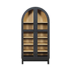 Better Homes & Gardens Juliet Arch Accent Cabinet, Black Finish - BHF336158813005, BHF336158813031, BHF336158813035