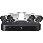 Lorex 1080p 8-Channel 1TB Wired DVR Security System With 4 Cameras