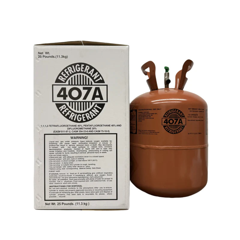 25LB R-407A Refrigerant Gas