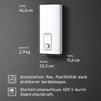 STIEBEL ELTRON Electric Tankless Water Heater 27 kW - DHB 27 ST Trend
