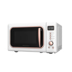 Frigidaire Retro Countertop Microwave Oven, 0.7 Cu. Ft., 700 Watts, Black And Gold