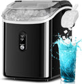 Auseo Countertop Nugget Ice Maker, 35 Lbs Each Day