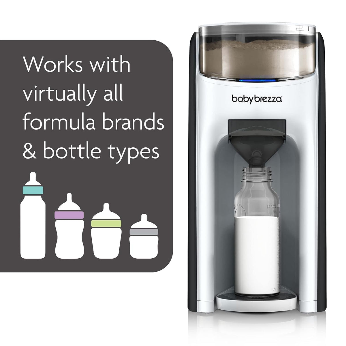 Baby Brezza Automatic Warm Formula Maker, BPA-Free, White - FRP0046COM