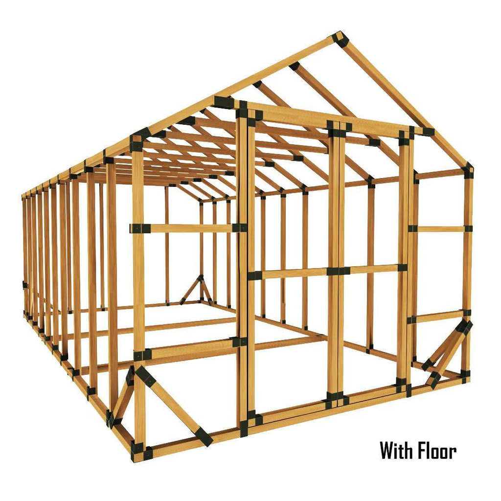 E-Z Frames DIY Greenhouse Bracket Kit, 10 ft. x 20 ft.