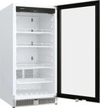 EdgeStar Commercial Beverage Merchandiser, 10.1 Cu. Ft., 22 in Wide, Stainless Steel - VBM101