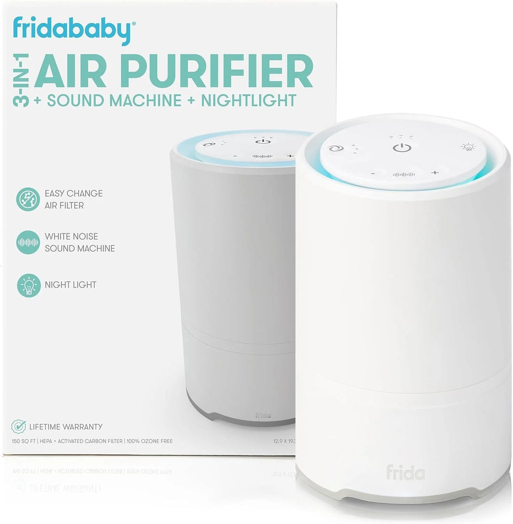 3-in-1 Baby Air Purifier With Sound Machine, HEPA Filter And Nightlight