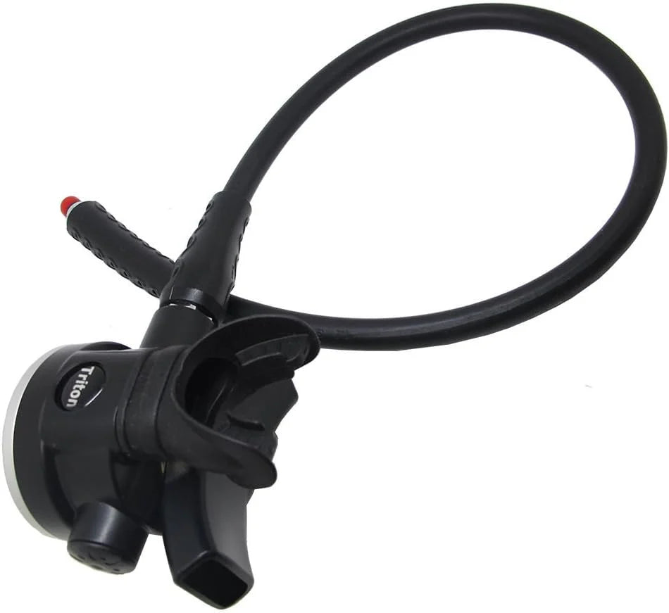 Palantic Scuba Diving Yoke Regulator & Octopus Combo With 27in Hose And 36in Yellow Octopus Hose - AS103