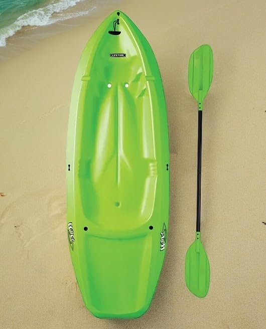 Generic Wave 6' Youth Kayak With Paddle - 6' Youth Wave Kayak