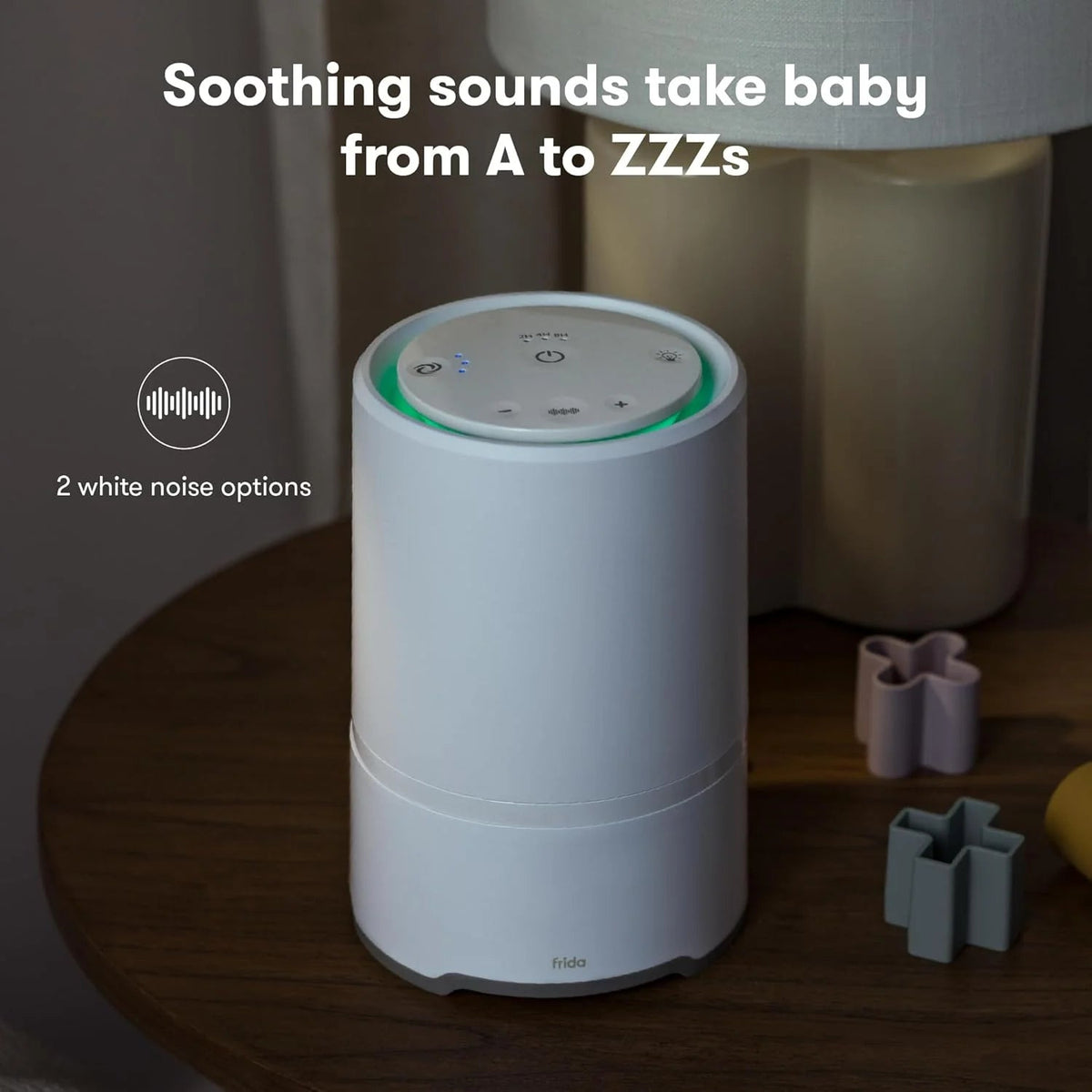 3-in-1 Baby Air Purifier With Sound Machine, HEPA Filter And Nightlight