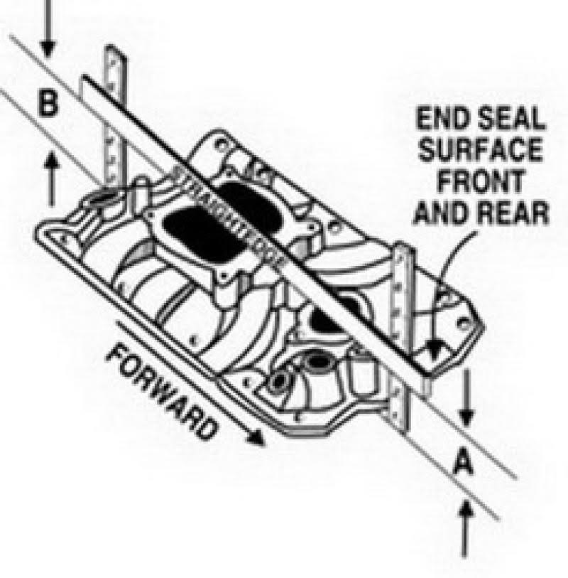edelbrock Performer Intake Manifold, Polished - 27011
