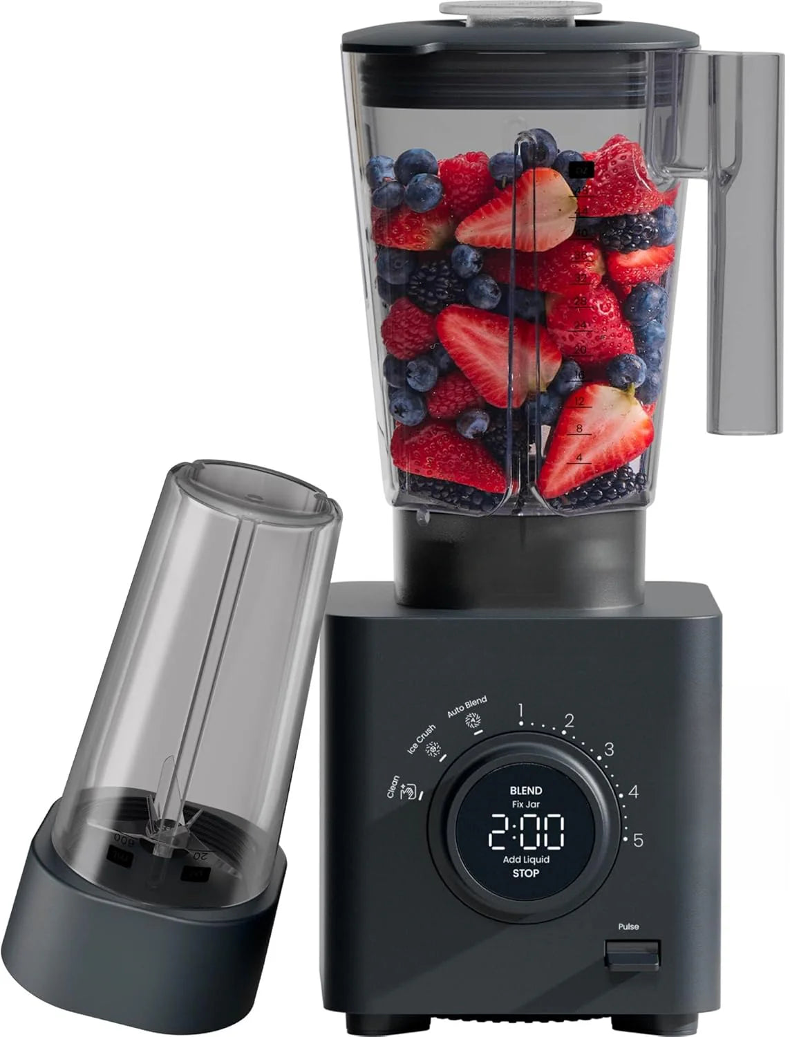 Obliterator Countertop Blender, 48 oz, 1380W, Midnight