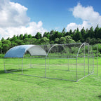 Betterhood Metal Chicken Coop With Cover, 9 ft W x 19 ft L x 6.5 ft H