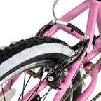 Kids' Single-Speed Mountain Bike, 20-Inch/24-Inch - White Wall Knobby Tires