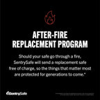 1.23 Cu Ft Waterproof And Fireproof Digital Safe Box - Alloy Steel
