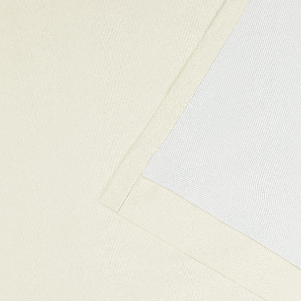 Blackout Single Window Curtain Panel, Back Tab And Rod Pocket, 100% Cotton