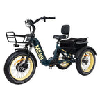 DWMEIGI Silverado 20 inch 48V/14Ah 750W Folding Electric Tricycle With Wide Tires, 150 kg - MG2301